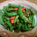 ゆずみかん０６１８'s cooksnap of when they made 簡単！万願寺とうがらしのじゃこ炒め.