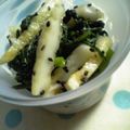 maruru-nn's cooksnap of when they made 春菊とかまぼこの胡麻和え.