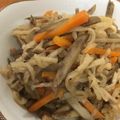 kyobobo's cooksnap of when they made 切り干し大根と高野豆腐の煮物.