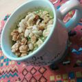  milkchoco's cooksnap of when they made 食べる♡グラノーラグリーンスムージー☆.