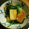 M130018's cooksnap of when they made 小松菜と厚揚げの中華炒め.