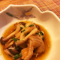 ＊てじこ＊'s cooksnap of when they made お揚げとしめじとかいわれの煮浸し.