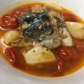 hirokito☆'s cooksnap of when they made 鯖の水煮缶☆ホクホクにんにくトマト煮込み.