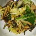 mkoo3's cooksnap of when they made 白菜の塩こんぶサラダ.