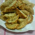 れもあママ's cooksnap of when they made すき焼き残りで揚げ餃子.