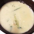 aminyon's cooksnap of when they made 体にやさしい☆豆乳れんこん汁.