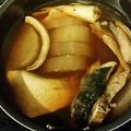 はりもぐら♂'s cooksnap of when they made ぶりのアラで大根旨煮.