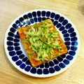 YUZVIO's cooksnap of when they made えっトーストに！？オーロラソーストースト.