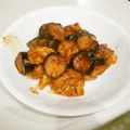 のかまるこ's cooksnap of when they made m鶏と茄子の和風ケチャップ炒め.