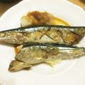 KAAASM's cooksnap of when they made 【母レシピ】フライパンで秋刀魚の塩焼き.