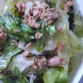 エキストラ's cooksnap of when they made レタス！ツナ！塩昆布！もりもりサラダ☆.
