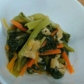 たけなお☆'s cooksnap of when they made 茅乃舎だしで！小松菜と油揚げの煮浸し♪.