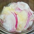 marumaru32's cooksnap of when they made かぶとりんごの甘酢漬け.