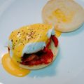 mi_a_i's cooksnap of when they made とろ～りエッグベネディクト.