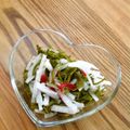 二角形's cooksnap of when they made 梅えメカブ大根.
