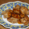 潤々２'s cooksnap of when they made 焼肉のタレで簡単♪鶏のから揚げ甘酢あん風.