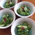 ツンドラ's cooksnap of when they made 梅キュウリ.