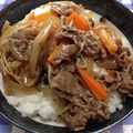 ゆっきん♪'s cooksnap of when they made お野菜たっぷり牛丼.