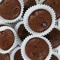 ともたんた's cooksnap of when they made チョコチップ❤簡単チョコレートマフィン♪.