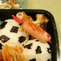 eiyoushi's cooksnap of when they made ❁お弁当に❁ウィンナーさしただけ❁.