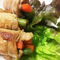 ももはるかあさん's cooksnap of when they made シンプル肉野菜巻き♪.