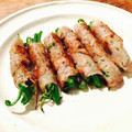kaokaofood's cooksnap of when they made ピーマンと茗荷の肉巻き.