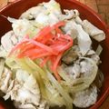 chi_yu's cooksnap of when they made 簡単なのに美味しい！豚丼☆牛丼☆.