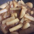 してやる's cooksnap of when they made ★簡単★とまらない♪ガリバタ大根.