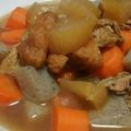 花ちゃん❣️'s cooksnap of when they made 大根とこんにゃくとさつま揚げの煮物.