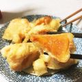 waonすまいる's cooksnap of when they made 柿の天ぷら.