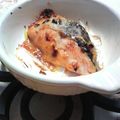 よん妻's cooksnap of when they made 鮭の味噌マヨチーズ焼き^^.