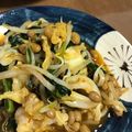 163gogo's cooksnap of when they made キャベツとニラもやしの納豆和え☆.