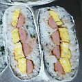 emironsan's cooksnap of when they made 定番おかずでおにぎらず♡.