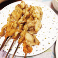 タニカゼ's cooksnap of when they made 鶏皮のやきとり（塩）.