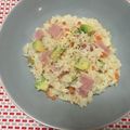 リラックマ君ママ♡'s cooksnap of when they made 豆乳アボカドチーズリゾット.