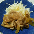 アッキータン's cooksnap of when they made ■■定番をアレンジ！豚の黒酢生姜焼き■■.