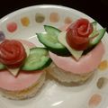 oみぃちゃんo's cooksnap of when they made プチケーキスシ☆記念日ディナー.