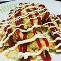 はーちゃ！'s cooksnap of when they made 粉いらず★じゃがいものヘルシーお好み焼き.