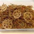 rirera's cooksnap of when they made レンジできんぴらごぼう.
