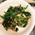 magma☆'s cooksnap of when they made ほうれん草とエノキのバター醤油炒め☆.