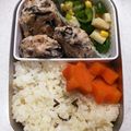 あたむ❤189's cooksnap of when they made ひじきの煮物リメイク☆お弁当用ハンバーグ.