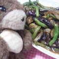 korakko's cooksnap of when they made なすといんげんのきんぴら.
