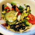 Ru★'s cooksnap of when they made さっぱり中華風サラダ☆.