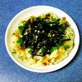 ウメ吉さん's cooksnap of when they made 簡単♡ランチ♡和風ノリ海苔ご飯ピザ♡.