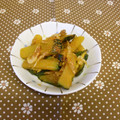 龍青空ママ's cooksnap of when they made 簡単！かぼちゃと桜海老の炒め物.