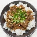 kona8's cooksnap of when they made 簡単おいしい肉味噌丼.