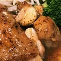 クック5KLAOI☆'s cooksnap of when they made 鶏もも肉のはちみつマスタード焼き.