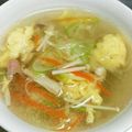 myとんすけ's cooksnap of when they made ツナと千切り野菜のスープ.