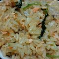 yy1122's cooksnap of when they made バター大好き♪鮭の炊き込みご飯.