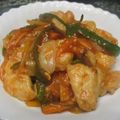 ジョングレ's cooksnap of when they made ♪鶏むね肉のソテー野菜たっぷり甘酢餡掛け.